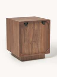 Bedside Table Holden with Travertine Handle - thumbnail 5