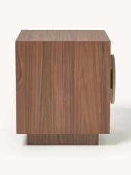Bedside Table Holden with Travertine Handle - thumbnail 4