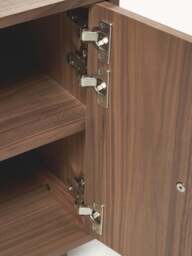 Bedside Table Holden with Travertine Handle - thumbnail 6