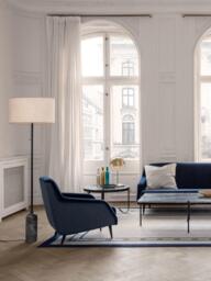 Dimmable Floor Lamp Gravity with Marble Base - thumbnail 3