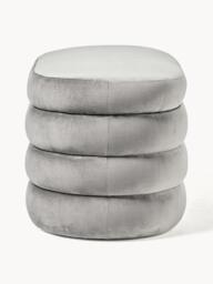 Small Velvet Upholstered Bench Alto with Storage Space - thumbnail 5