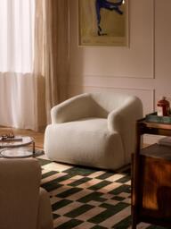 Bouclé Armchair Sofia - thumbnail 2