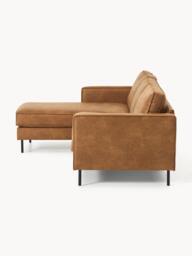 Leather Corner Sofa Hunter (4-seater) - thumbnail 2