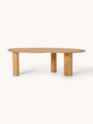 Organic-Shaped Oak Wood Dining Table Naruto, in various sizes - thumbnail 2
