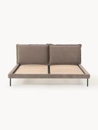 Upholstered Teddy Bouclé Bed Amelia - thumbnail 6