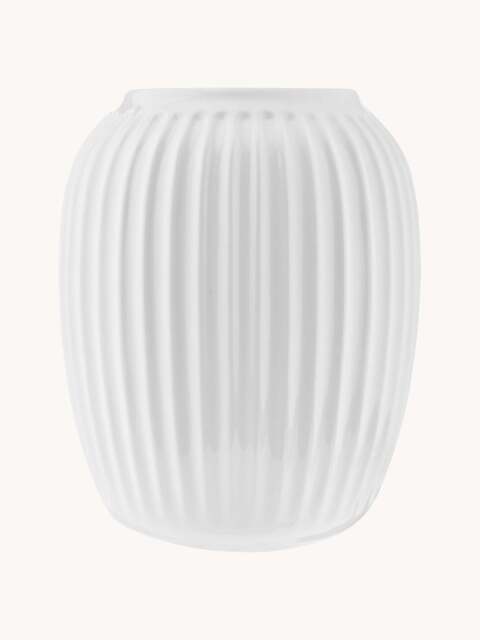 Handmade Porcelain Vase Hammershøi, H 20 cm - image 1