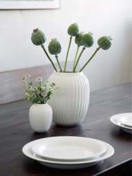 Handmade Porcelain Vase Hammershøi, H 20 cm - thumbnail 6