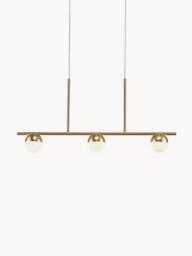 Large Opal Glass Pendant Light Contina - thumbnail 4