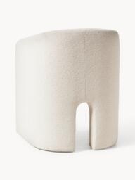 Bouclé Dining Chair Mairo with Armrests - thumbnail 7