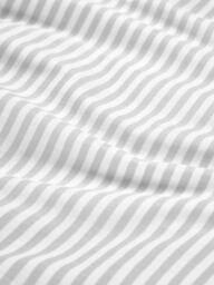 Striped Reversible Cotton Duvet Cover Lorena - thumbnail 5