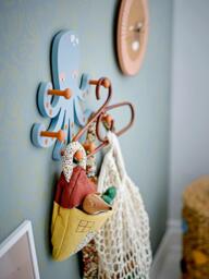 Kids Lotus Wood Wall Coat Rack Oswall - thumbnail 2