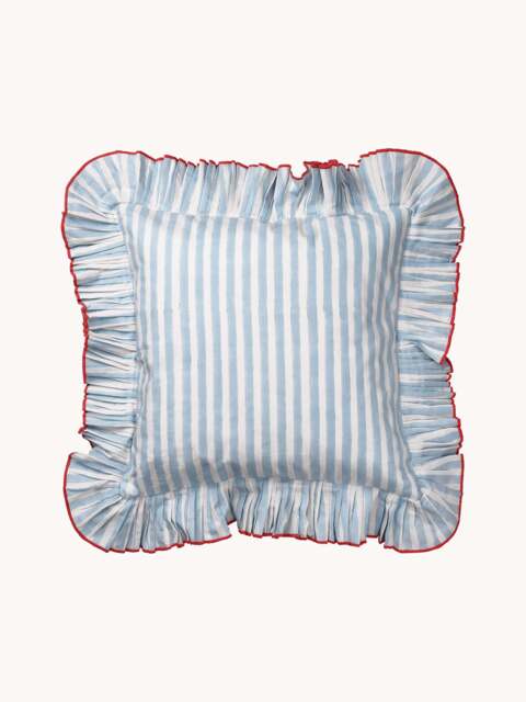 Cotton Cushion Cover Devon with Ruffles