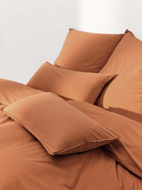 Washed Cotton Percale Duvet Cover Debbie - image 1