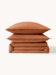Washed Cotton Percale Duvet Cover Debbie - thumbnail 3