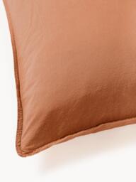 Washed Cotton Percale Duvet Cover Debbie - thumbnail 7