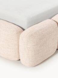 Upholstered Bouclé Bed Tayla - thumbnail 7