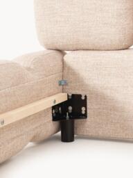 Upholstered Bouclé Bed Tayla - thumbnail 8