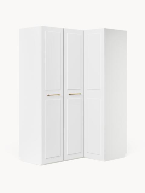Modular Corner Wardrobe Charlotte, 165 cm Wide, in various sizes