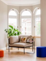 Round Metal Side Table Ande - thumbnail 8