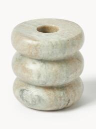 2-in-1 Marble Candle & Tealight Holders Orta, Set of 2 - thumbnail 3