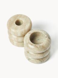 2-in-1 Marble Candle & Tealight Holders Orta, Set of 2 - thumbnail 5