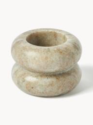 2-in-1 Marble Candle & Tealight Holders Orta, Set of 2 - thumbnail 4