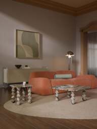 Marble Side Table Lyndi - thumbnail 7