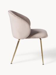 Velvet Upholstered Chairs Luisa, Set of 2 - thumbnail 3