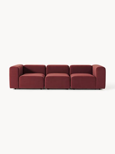 Modular Velvet Sofa Lena (4-seater) - image 1