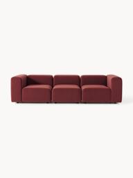 Modular Velvet Sofa Lena (4-seater) - thumbnail 1