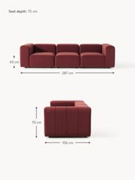 Modular Velvet Sofa Lena (4-seater) - thumbnail 6