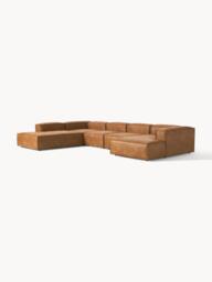 XL Leather Modular Sofa Lennon - thumbnail 1