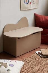 Kids Wooden Bench Slope with Storage Space - thumbnail 5
