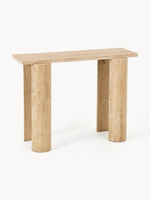 Travertine Console Table Disa - image 1