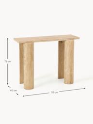 Travertine Console Table Disa - thumbnail 9