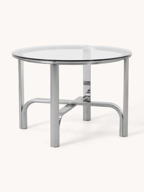 Round Dining Table Neil with Glass Top, in various sizes - image 1