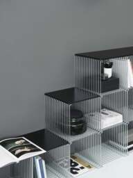 Module Panton Wire Single for Modular Shelf System, W 35 cm - thumbnail 3
