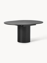 Extendable Dining Table Filo with Groove Structure, 120 - 160 x 75 cm - thumbnail 5