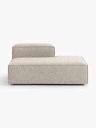 Linen Blend Chaise Module Lennon
