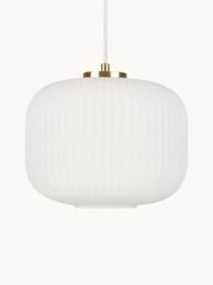 Small Pendant Light Sober with Glass Shade - thumbnail 1