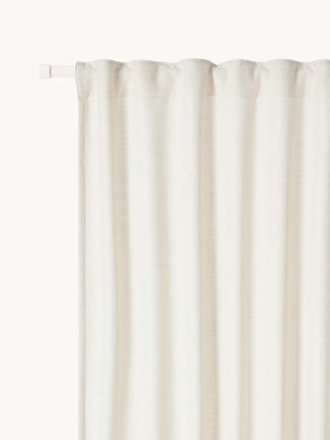 Opaque Multi-Band Curtains Pavla, Set of 2, W 140 cm - image 1