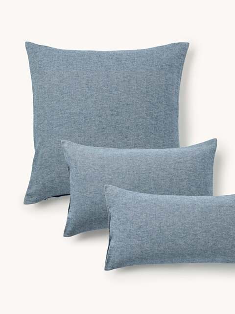 Flannel Pillowcase Wanda with Herringbone Pattern - image 1