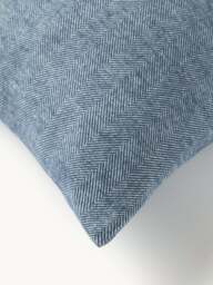 Flannel Pillowcase Wanda with Herringbone Pattern - thumbnail 5