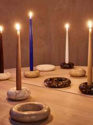 Marble Candle Holder Savi - thumbnail 3