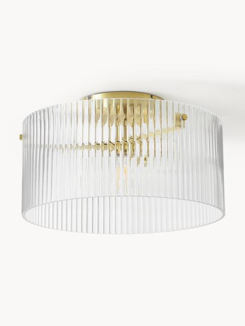 Ribbed Glass Ceiling Lamp Emmi - image 1