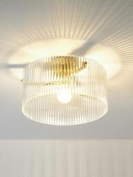 Ribbed Glass Ceiling Lamp Emmi - thumbnail 3