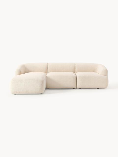 Modular Bouclé Corner Sofa Sofia (3-seater) - image 1