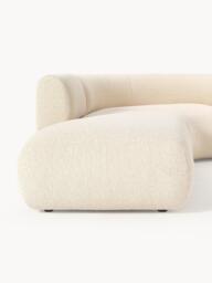 Modular Bouclé Corner Sofa Sofia (3-seater) - thumbnail 6