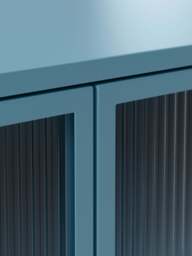 Metal Lowboard Robyn with Glass Front - thumbnail 6