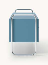 Metal Lowboard Robyn with Glass Front - thumbnail 4